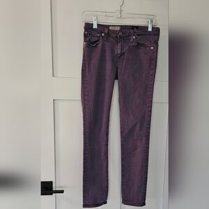 AG  Adriano Goldschmied  "the Stevie" slim straight ankle 26 R